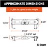CURT | OEM-Style Gooseneck Hitch - Silverado / Sierra 2500 HD / 3500 HD 6.6L 2020-2023