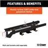 CURT | Double Lock Gooseneck Install Brackets - Ram 1500 / Classic 2009-2022