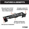 CURT | Double Lock EZr Gooseneck Hitch Kit with Brackets - F-250 / F-350 2000-2010