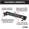 CURT | Double Lock Gooseneck Hitch Kit with Brackets - F-150 2015-2022
