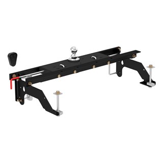 CURT | Double Lock Gooseneck Hitch Kit with Brackets - Ram 1500 2002-2008