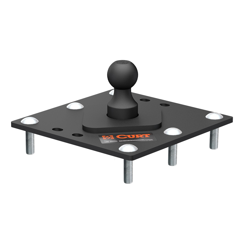 CURT | Over-Bed Fixed Ball Gooseneck Hitch - Chevrolet / Dodge / Ford 2000-2019