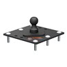 CURT | Over-Bed Fixed Ball Gooseneck Hitch - Chevrolet / Dodge / Ford 2000-2019