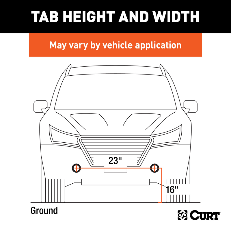 CURT | Custom Tow Bar Base Plate - Equinox 2018-2022