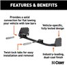 CURT | Custom Tow Bar Base Plate - Equinox 2018-2022