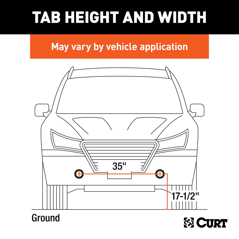 CURT | Custom Tow Bar Base Plate - Expedition / F-150 / Navigator 2009-2022