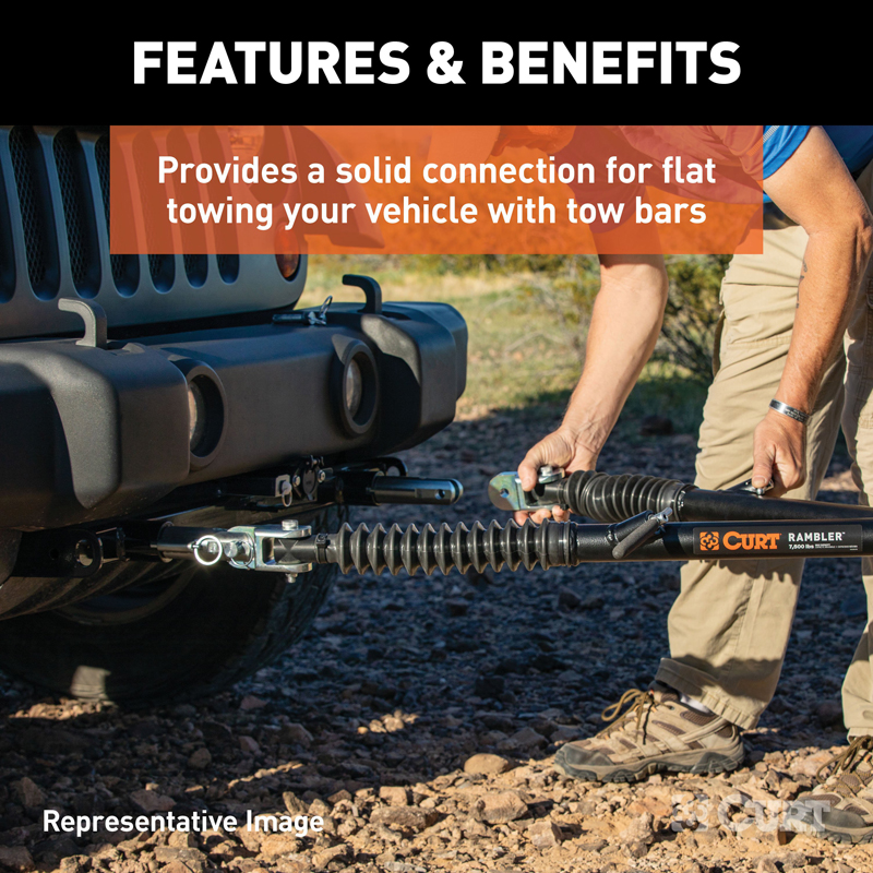 CURT | Custom Tow Bar Base Plate - Expedition / F-150 / Navigator 2009-2022