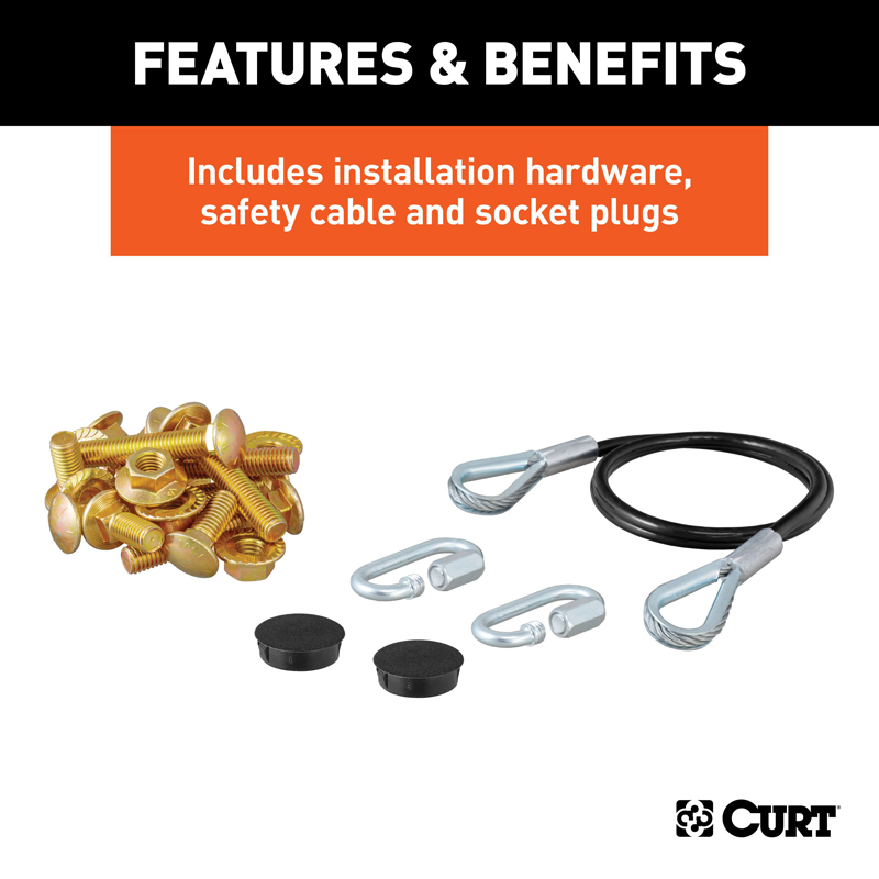 CURT | Custom Tow Bar Base Plate - Expedition / F-150 / Navigator 2009-2022