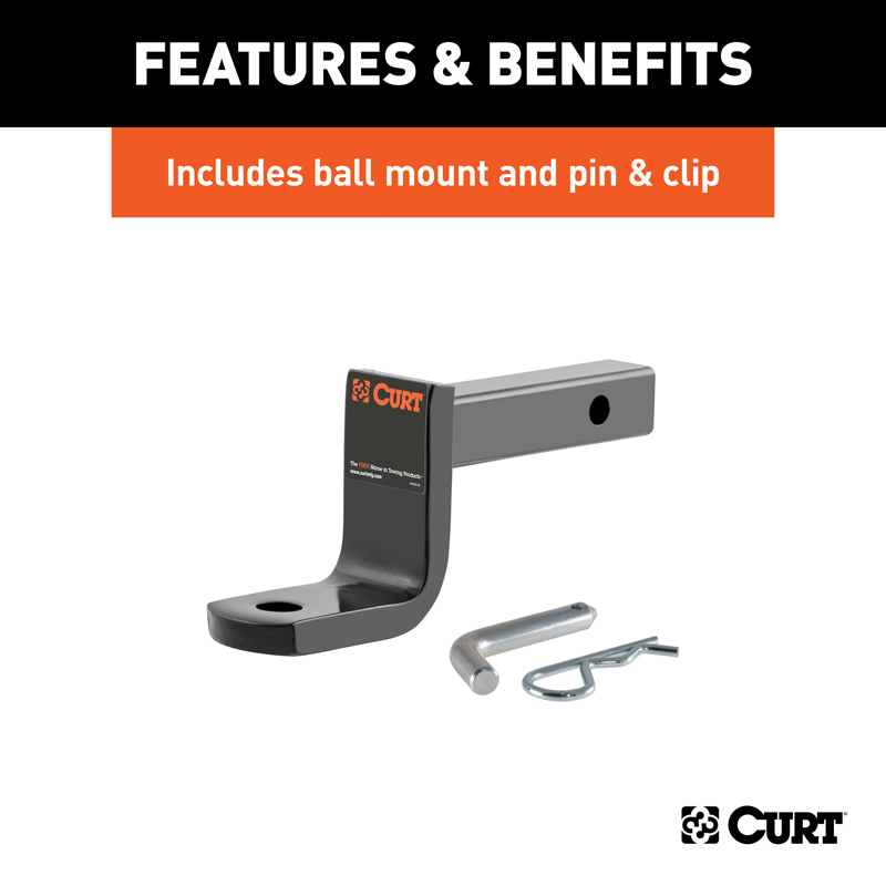 CURT | Class 1 Trailer Hitch, 1-1/4" Ball Mount - CSX / ILX / Civic 2006-2022