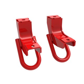 aFe Power | aFe POWER Front Tow Hook Red - Sequoia / Tundra 3.5T 2022-2023