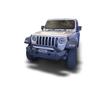 TrailFX | FRONT STUBBY BUMPER - Gladiator / Wrangler (4xe) / Wrangler (JL) 2018-2023