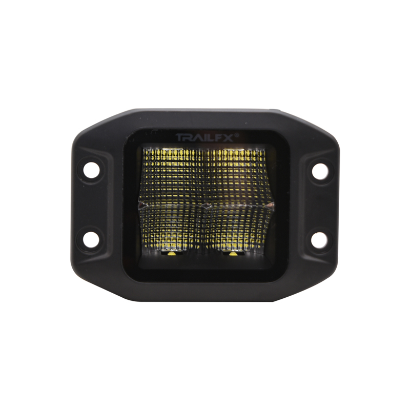 TrailFX | Black Pod 4X5W Flush Mount Flood Si