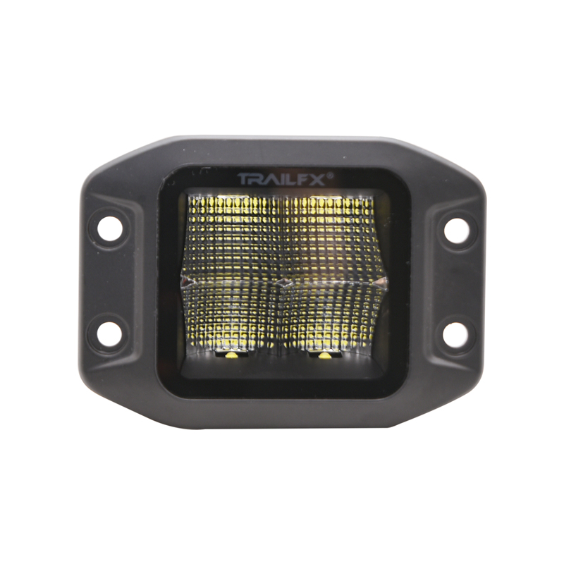TrailFX | Black Pod 4X5W Flush Mount Flood Si