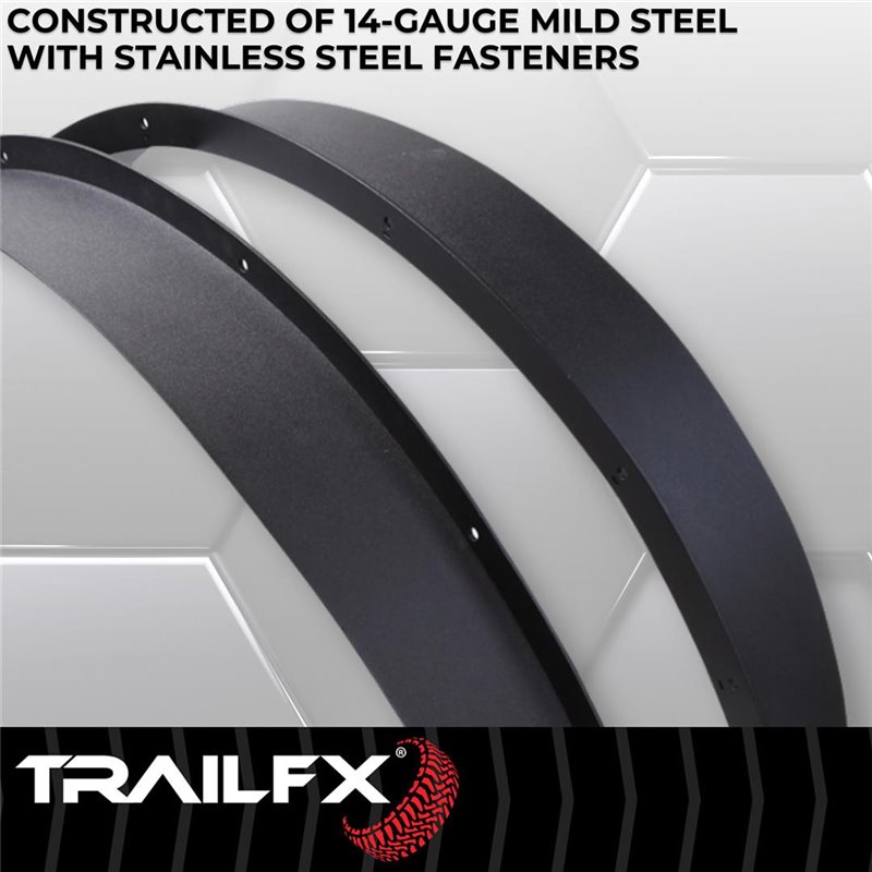 TrailFX | REAR FLAT FENDER 2DR - Bronco 2.3T / 2.7T / 3.0T 2021-2024