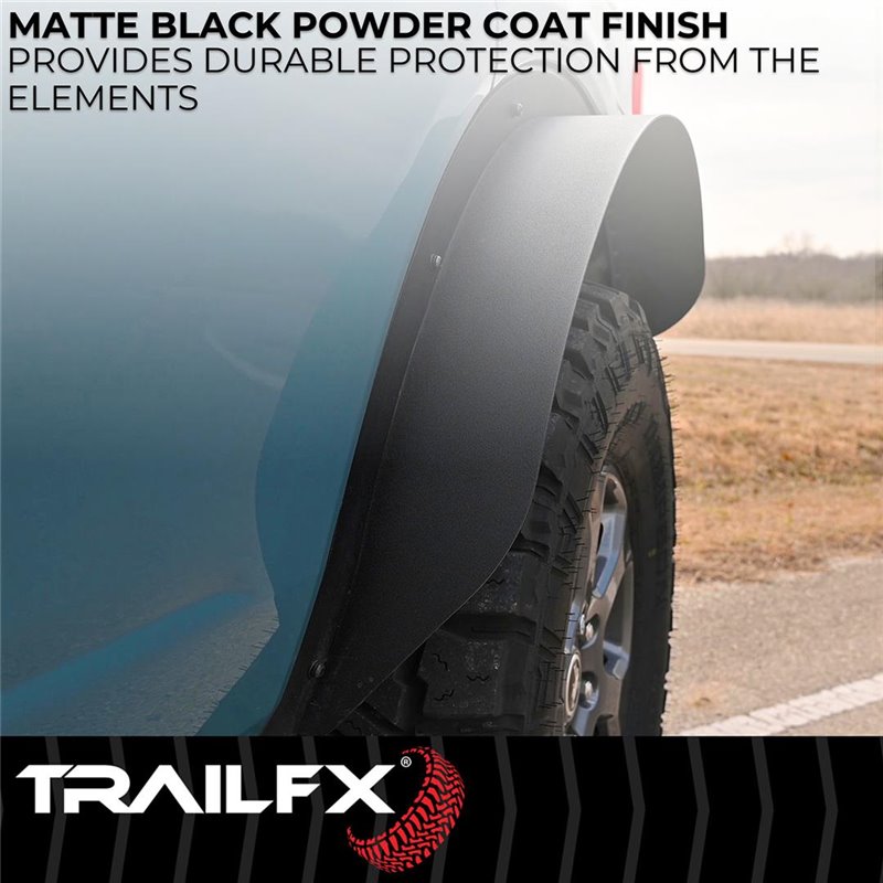 TrailFX | REAR FLAT FENDER 2DR - Bronco 2.3T / 2.7T / 3.0T 2021-2024