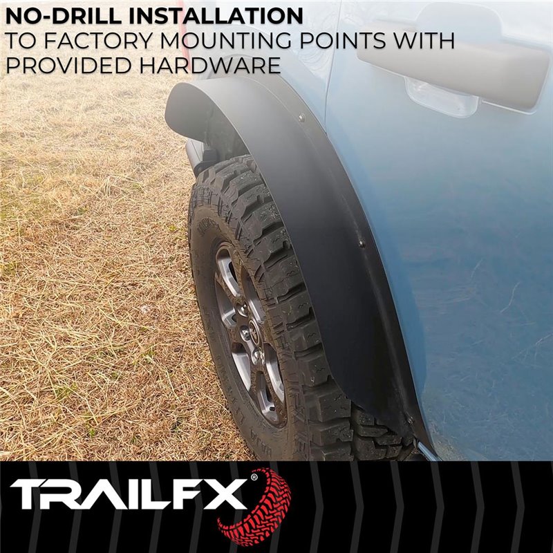 TrailFX | REAR FLAT FENDER 2DR - Bronco 2.3T / 2.7T / 3.0T 2021-2024