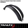 TrailFX | REAR FLAT FENDER 2DR - Bronco 2.3T / 2.7T / 3.0T 2021-2024