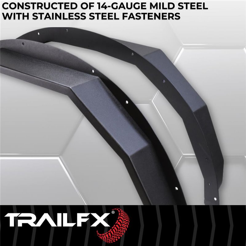 TrailFX | REAR ANGLE TUBE FENDER 2DR - Bronco 2.3T / 2.7T / 3.0T 2021-2024