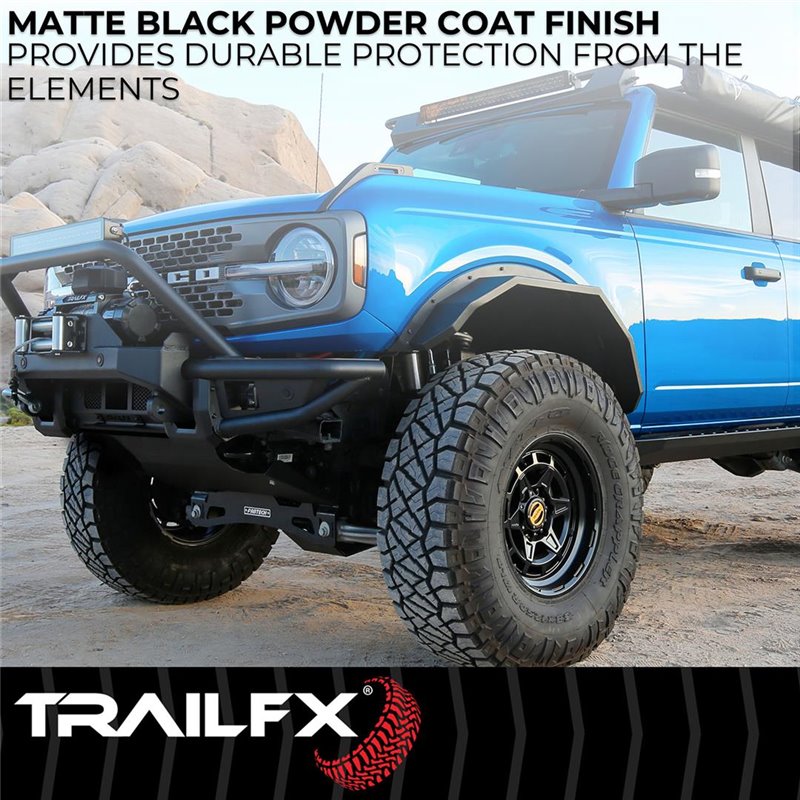 TrailFX | REAR ANGLE TUBE FENDER 2DR - Bronco 2.3T / 2.7T / 3.0T 2021-2024