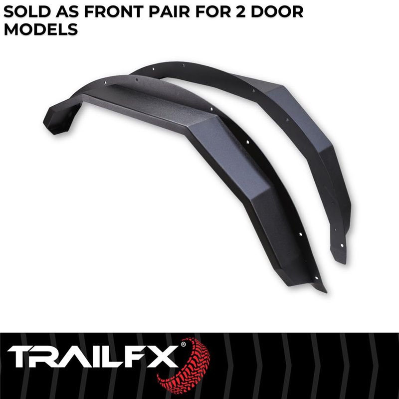 TrailFX | REAR ANGLE TUBE FENDER 2DR - Bronco 2.3T / 2.7T / 3.0T 2021-2024
