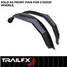 TrailFX | REAR ANGLE TUBE FENDER 2DR - Bronco 2.3T / 2.7T / 3.0T 2021-2024
