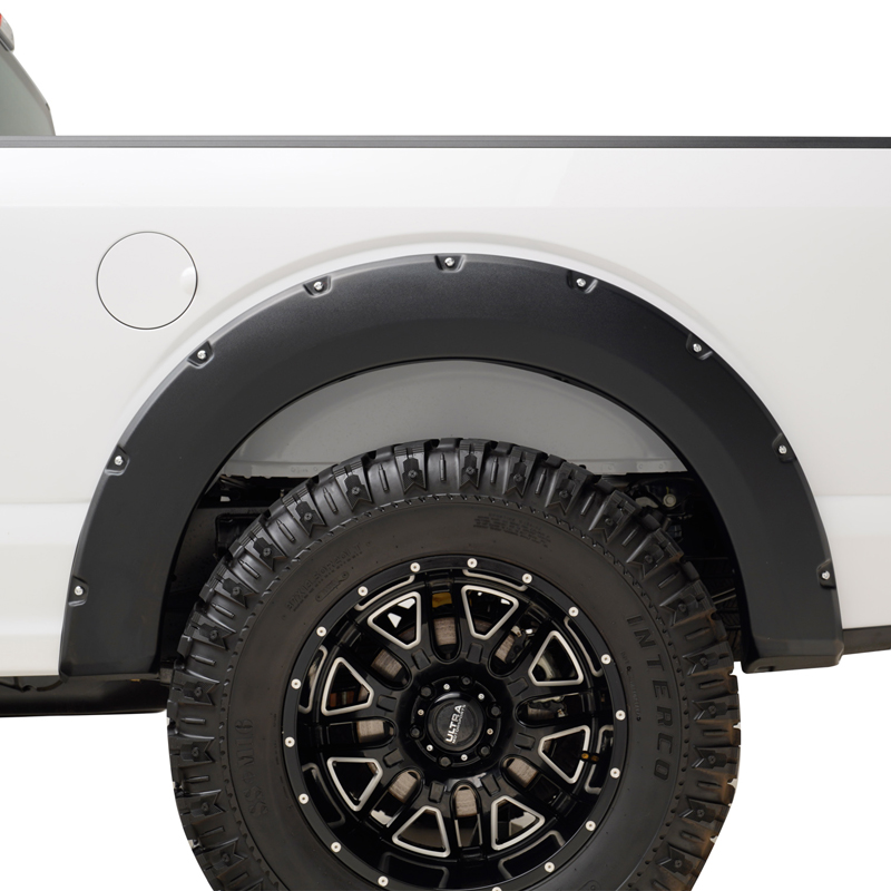 TrailFX | 2" Tire Coverage Text Black ABS Plastic - F-150 2018-2020