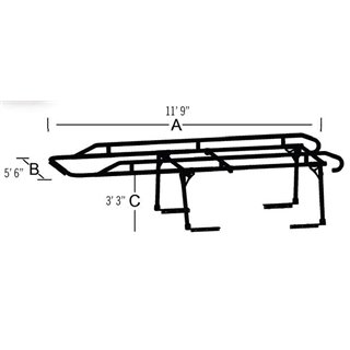 TrailFX | 1500 LB Cap Multi-Fit Black Steel - Chevrolet 2000-2024