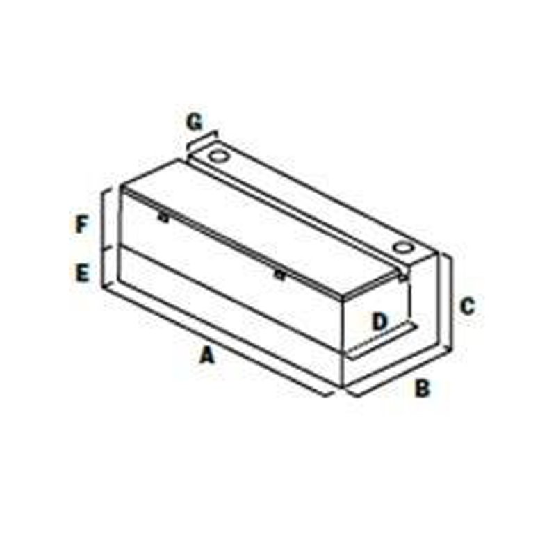 TrailFX | 75 Gal 48x27x24 Lock Cap W/Chest - Chevrolet / Dodge / Ford 2000-2023