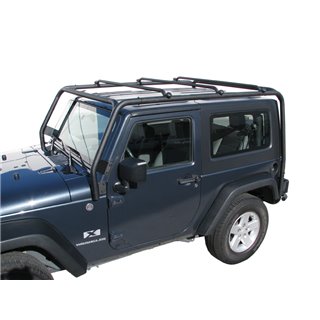 TrailFX | Direct Fit 300 LB Cap Black Steel - Wrangler (JK) 3.6L / 3.8L 2007-2018
