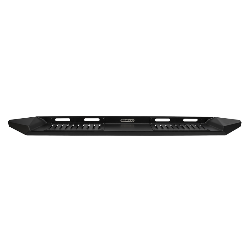 TrailFX | Black Steel Unlighted W/Logo 300 LB Cap - F-150 / Lightning / F-250 / F-350 2015-2024
