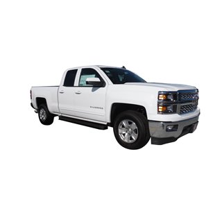 TrailFX | Black Steel Unlighted 300 LB Cap - Chevrolet / GMC 2007-2019
