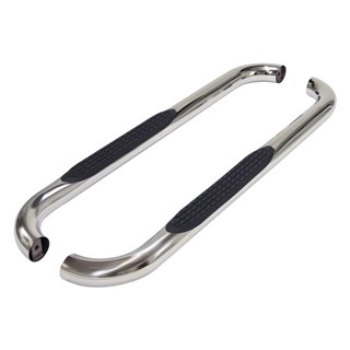 TrailFX | 3 Inch Round Bent Pol Stainless Steel - F-150 2009-2014