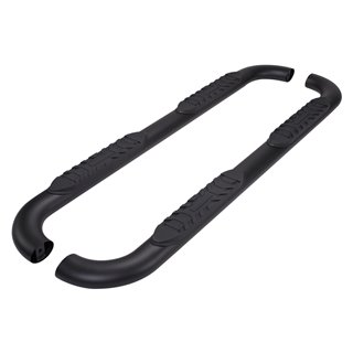 TrailFX | 4 Inch Oval Bent Titanium Black Steel - Ram 1500 / Classic 2009-2023