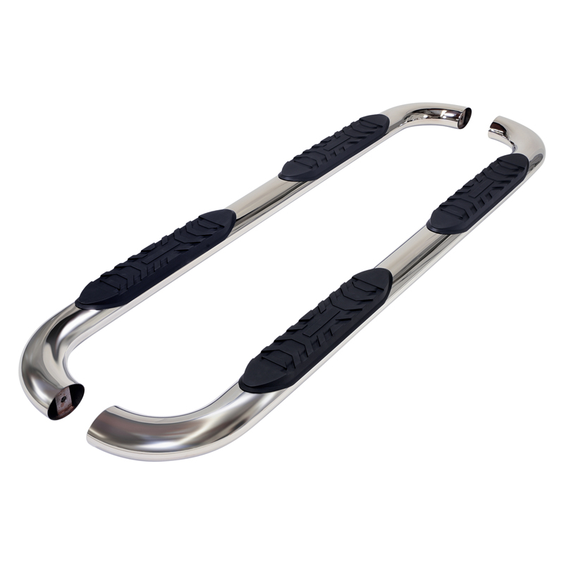 TrailFX | 4 Inch Oval Bent Pol Stainless Steel - Tacoma 2.7L / 3.5L / 4.0L 2005-2022
