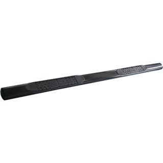 TrailFX | W/Step Pads 4" Oval Straight Powder Coat - Titan 5.6L 2004-2021