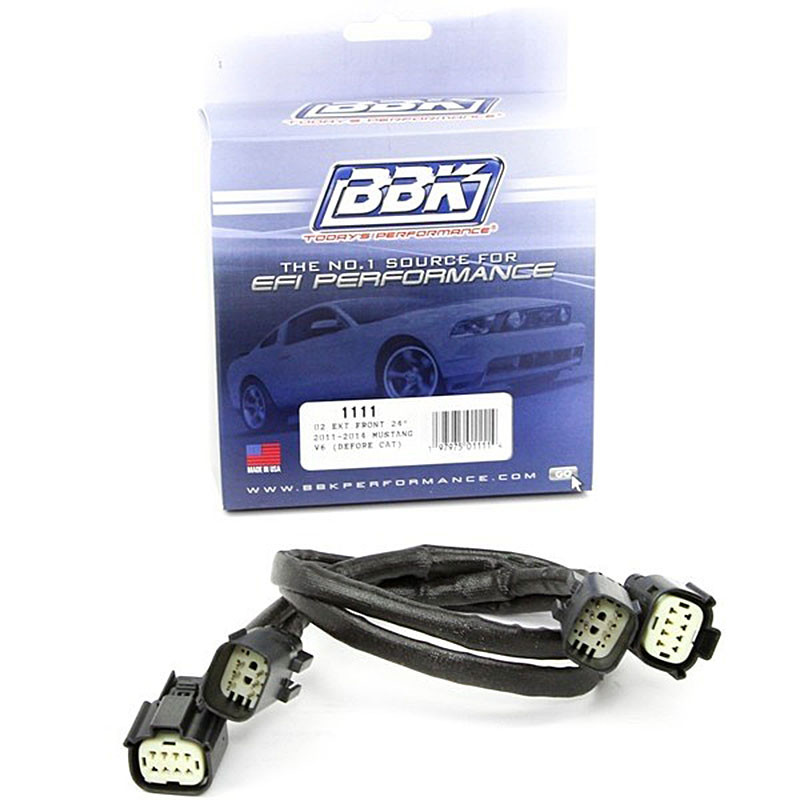 BBK Performance | Headers - Long Tube Chrome 1-3/4" - Mustang Base / V6 3.7L 2011-2017