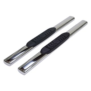 TrailFX | 5 Inch Oval Pol Stainless Steel - Ram 1500 / Classic / 2500 / 3500 2009-2023