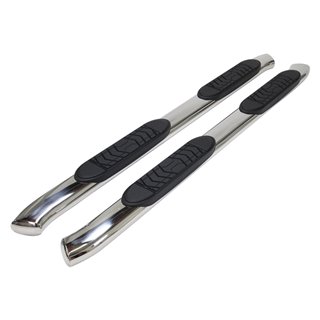 TrailFX | 5 Inch Oval Bent Pol Stainless Steel - Tundra 2007-2021