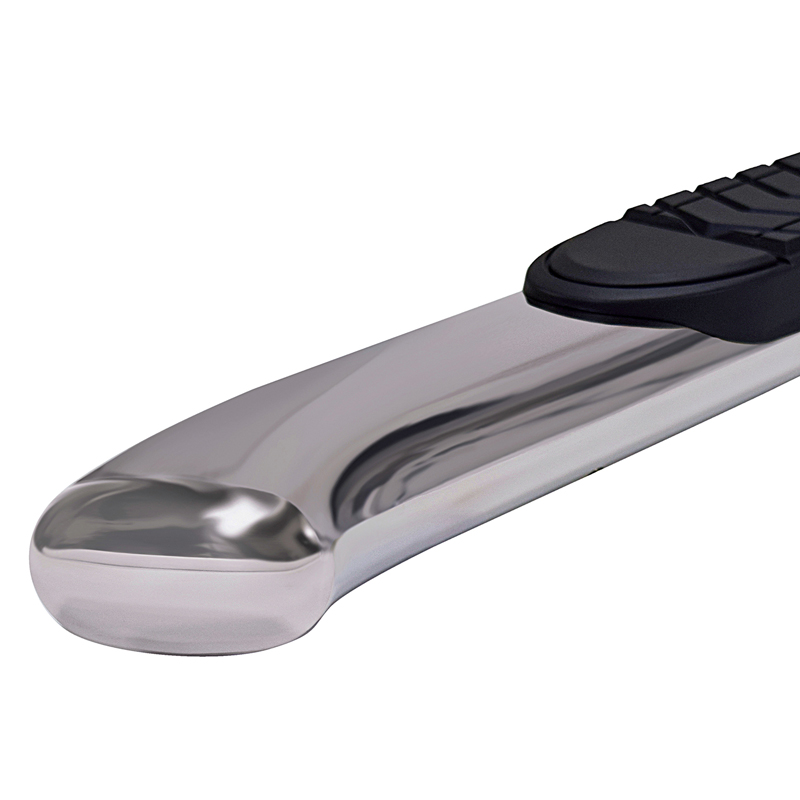 TrailFX | W/Step Pads 5" Oval Bent Pol SS W/Welded - Ram 1500 2019-2023