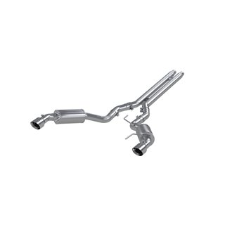 MBRP | Cat Back, Dual Split Rear, STREET Version XP - Mustang 5.0L 2015-2017