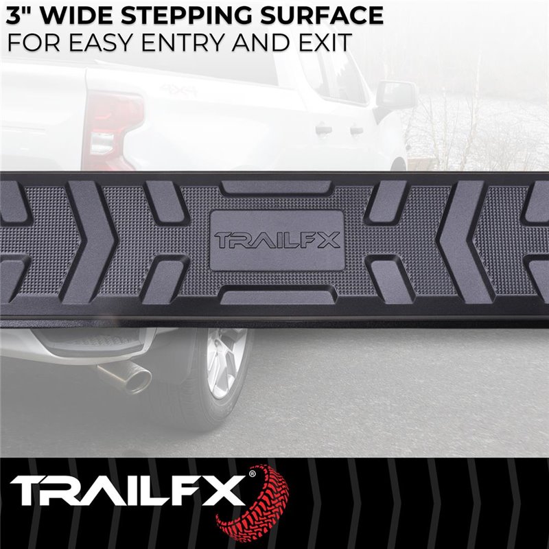 TrailFX | A4 Step Bars - F-150 / Lightning / F-250 / F-350 2015-2024