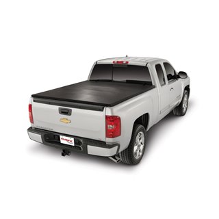 TrailFX | Soft Tri-Fold Black Vinyl Alum Rails - Chevrolet / GMC 2014-2019