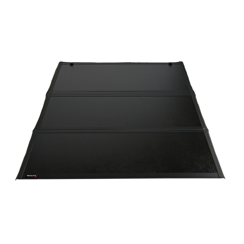 TrailFX | Hard Tri Fold Low Profile Black Plastic - Silverado / Sierra 1500 / Limited 2019-2024