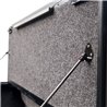 TrailFX | Hard Tri Fold Black Alum Carpeted Panels - Colorado / Canyon 2015-2022