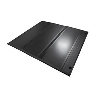 TrailFX | Hard Tri Fold Black Alum Carpeted Panels - Silverado / Sierra 2500 HD / 3500 HD 6.6L 2020-2024
