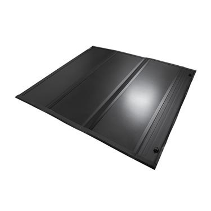 TrailFX | Hard Tri Fold Black Alum Carpeted Panels - Silverado / Sierra 2500 HD / 3500 HD 6.6L 2020-2024