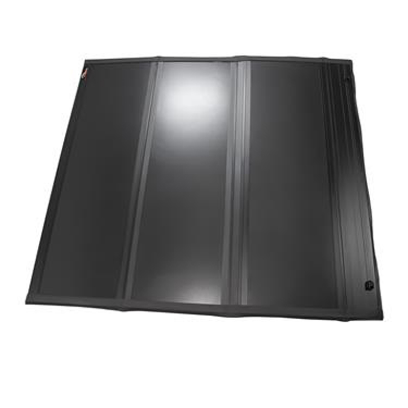 TrailFX | Hard Tri Fold Black Alum Carpeted Panels - Silverado / Sierra 2500 HD / 3500 HD 6.6L 2020-2024