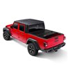 TrailFX | Hard Tri Fold Black Alum W/Carpet Panels - Gladiator 3.0L / 3.6L 2020-2023