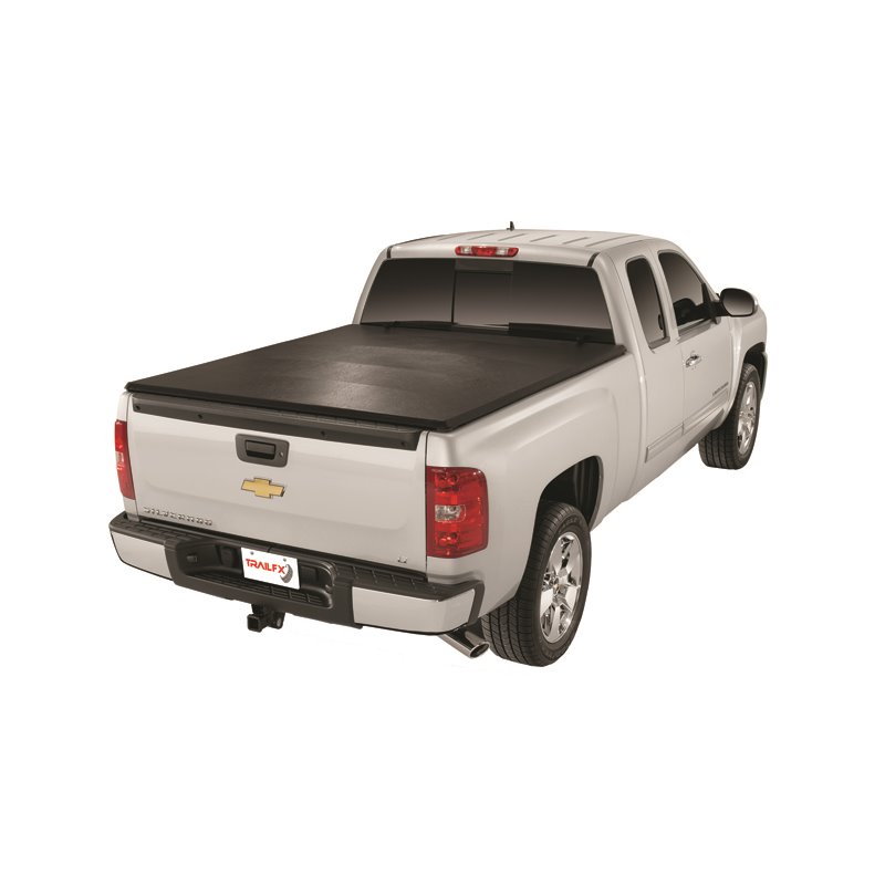 TrailFX | Soft Tri-Fold Black Vinyl Alum Rails - F-250 / F-350 2000-2016