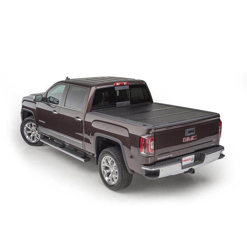 TrailFX | Hard Tri Fold Low Profile Black Plastic - Frontier 3.8L 2022-2024